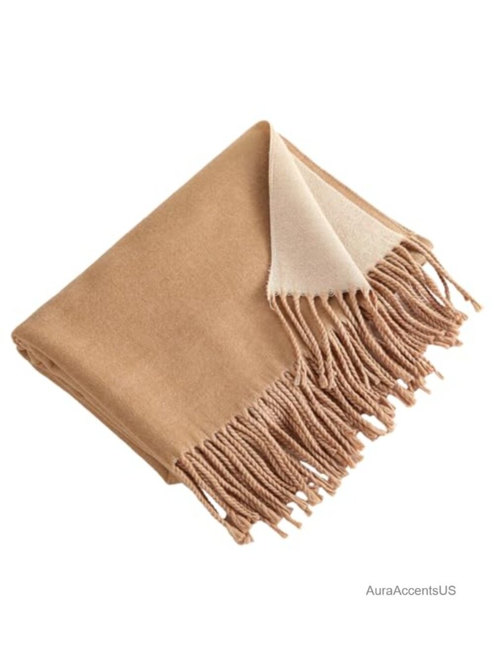 Reversible Cashmere-Like Winter Scarf Wrap Shawl Pashmina